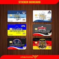 XTC BRIGEZ M2R GBR ATM Sticker Custom Skin ATM KTP E-MONEY Sticker Waterproof