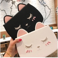 Embroidery Cat Case for IPad Air 2 Air 1 IPad 9.7 2018 2017 Case Cover A1822 A1823 A1893 A1954 5th 6