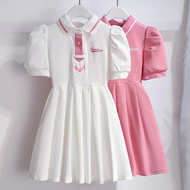 KAISHA Children's Fashion High Quality baju baby girl korean dress for kids girl casual clothes 3 to 4 to 5 to 6 to 7 to 8 to 9 to 10 to 11 to 12 year old Birthday tutu Princess Dresses for teens girls terno sale KS757