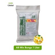 Nutrisi Hidroponik AB Mix Bunga Agrifam 1 Liter
