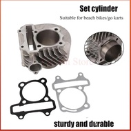 Motorcycle Big Bore Cylinder Piston Ring Gasket Rebuild Kit For GY6 150CC 200CC Engine Cylinder Body