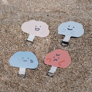 手機掛繩夾片 大頭喜怒哀樂 掛片 墊片 掛繩 手機掛繩 手機墊片