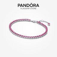 Pandora Sparkling Pink Tennis Bracelet