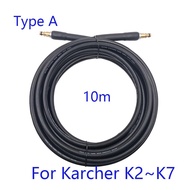 ★Same Day Shipping★ 6/10M High Pressure PE Car Washer Water Cleaner Clean Wash Hose Gun Tube Pipe fo