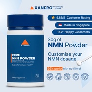 Xandro Lab Pure NMN Powder 30g | Boost NAD+, Energy Booster, Healthy Aging, Enhance Immunity, Cognit