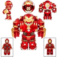 Compatible with Lego Iron ManMK44Anti-Hulk Armored Superhero Third Party Assembled Building Blocks Toy