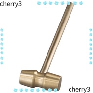 CHERRY Hammer, Brass Yellow Gavel, Lawyer Courtroom Gavel Company