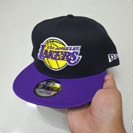 TWO TONE LOS ANGELES LAKERS 9FIFTY REGULAR FRAME SNAPBACK CAP/HATS BY NEW ERA