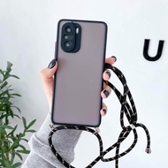 Ốp Dây Đeo Chéo Có Dây Đeo Cổ Treo Ốp Chống Sốc Cho Xiaomi 11 Lite Ultra Xiaomi 11T Pro 12 Pro Mix 4