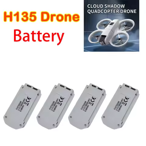 H135 Drone Battery Original Spare H135 3.7V 1800mAh With charger Battery for H135 MINI Quadcopter Pa