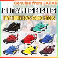 IFME Kasut Sekolah Hitam Budak Murah TRAIN Boys School Shoes Kids Sneakers Healthy Foot Development