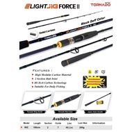 Rod/fishing Rod Jigging Tornado LIGHT JIG FORCE II 602 Pe 1-3 Pe 2-4