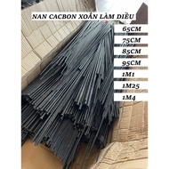 Twisted carbon slats to make kites 60cm-75cm-85cm-95cm-1m1-1m25-1m4, wind-resistant material to make