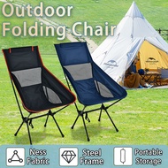 Outdoor Camping Chair Backrest Fishing Beach Light Chair Foldable Portable