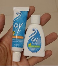 QV baby Gentle Wash 15g &amp; Moisturizing Cream 15g