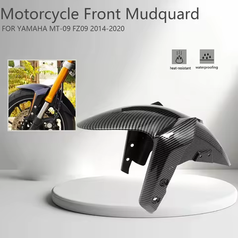 Motorcycle Front Fender For Yamaha MT09 MT-09 mt 09 MT 09 mt-09 FZ09 FZ-09 2014-2020 Mudguard Acceso