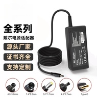 ใช้ได้65W90W กับ Dell DELL ที่ชาร์จแล็ปท็อป19.5V3.34A4อะแดปเตอร์พลังงาน62A