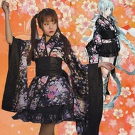 Lolita ชุดสตรี Heavy Cherry Blossom Kimono Joyous Pure Land เสื้อผ้าชุดแม่บ้านเต้นรําเครื่องแต่งกาย