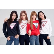 BLACKPINK SHIRT by GUESS KOREA. BAJU BLACKPINK GUESS.