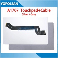 Original Trackpad with Flex Cable For Macbook Pro 15" Touch Bar A1707 Touchpad Silver Space Gray 201