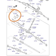 Rubber Grommet Rack Steer HYUNDAI H1 Code 011