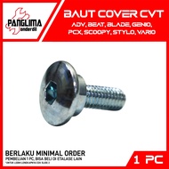 1 PC CVT Cover Bolt BEAT Street K1AL POP Sporty eSP K61 K25G K81 & Blade & Genio & PCX CBU K36J K97 