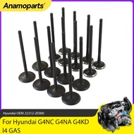 Engine Parts Intake Exhaust Valve Fit 1.8 2.0 L G4NC G4NA G4NH For 11-17 Hyundai Tucson Elantra GT K
