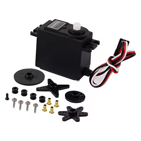 S3003 6kg Torque RC Servo Motor 180/270/360 4.8V-6V Standard Digital Servo 25T for RC Car Plane Boat