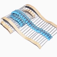 20PCS 2W Metal film resistor 1% 0.1R 5.1R 6.8 ohm 12R 15R 24R 100R 220R  390R 470R 510R 680 OHM 1K 1