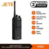 HT Handy Talky 16 Channel JETE H101 Jarak 5km - Garansi 2 Tahun