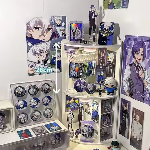 Desktop Corner Storage Rack, Large Capacity Layered Bedroom, Dormitory Miscellaneous Storage Box, Si