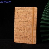 ZENDEN​ A5 Notebook, 96sheets To Do List Retro Notebook, Fashion Stationery Diary School Supplies Me