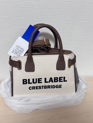 [現貨] 包順豐 日本製Blue Label Crestbridge Logo Print Mini Tote Bag