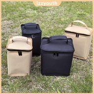 [Fast Arrival] 600D Oxford Cloth Camping Lantern Gas Tank Bag Butane Fuel Canister Cover Anti-Collis