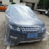 ผ้าคลุมรถ ที่คลุมรถ พลาสติกคลุมรถ-เก๋งเล็ก-รถ-เก๋งกลาง-ใหญ่-SUV-กระบะ-Plastic-Car-Cover