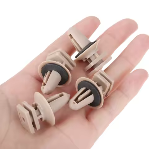 10sets Interior Sill Door Entrance Trim Clips Clips Nuts Clamps for BMW Part Number 51477117532 Bieg