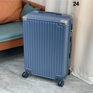 HANK กระเป๋าเดินทางล้อลาก 20 24 28 นิ้ว กระเป๋าเดินทาง Luggage PC+ABS ล้อหมุนได้ 360 ° กระเป๋าเดินทาง กระเป๋ารุ่นซิป กระเป๋าเครื่องสำอาง Cosmetic case