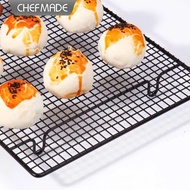 ((Baking God Fist) Chefmade wk9988 Black 18 Inch Cooling Rack Bread Cake Biscuit wk9988