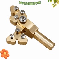 KEATHS Fret Press Tool, Brass Color Brass Guitar Presser, Professional Fret Press Caul For Fret Leve