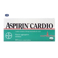 ASPIRIN CARDIO 100MG 100's