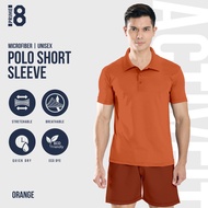 Prime8 x 888.co Aerofit Polo Shortsleeve Microfiber Dryfit Tshirt Jersey Sport Baju T Shirt Men Wome