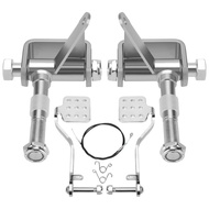 YOXUFA Go Kart Steering Spindle Knuckle Bracket with 3-3/4" Long 5/8" Axle Replacement for Predator 