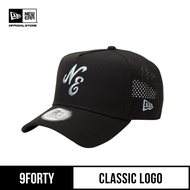 New Era 9FORTY A-Frame Golf New Era Logo Laser Perforated Black Snapback Cap