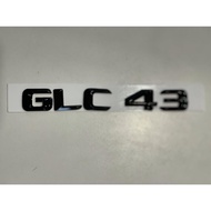 [READY STOCK ] Mercedes Benz GLC43 Emblem Logo Gloss Black | Mercedes GLC 43 Emblem