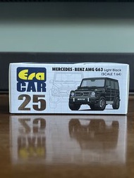 接近全新! 絕版 Era Car 25 Mercedes-Benz AMG G63 Light black 亮黑 scale 1:64