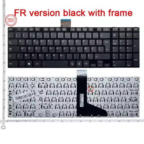 French FR Keyboard For TOSHIBA C850 C855D C850D C855 C870 C870D C875 L875 L850 L850D L855 L855D L870
