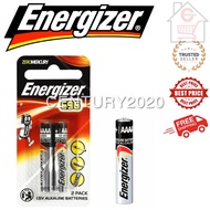 ENERGIZER Max Powerseal AAAA E96 Alkaline Battery 2pcs/pack