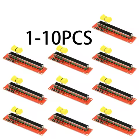 1-10PCS B10K Sliding Slider Potentiometer Switch Slide Block Module For Arduino MCU ARM Electronics 