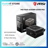 MSI MAG A650BN 650W Power Supply | 80Plus Bronze PSU