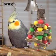 Ioensy Foraging Toys for Birds Budgie Toys Lovebird Wooden Cockatiel Macaws Parrot